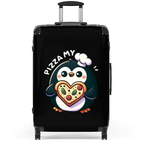 Pizza My Heart - Cheesy Love Suitcases