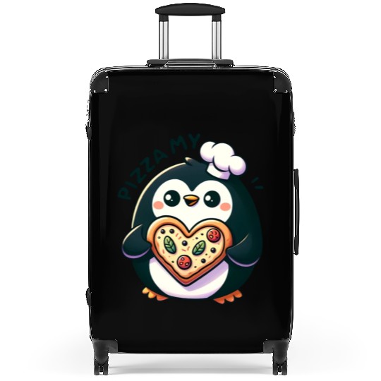 Pizza My Heart - Cheesy Love Suitcases