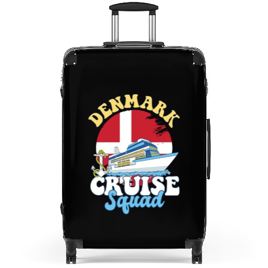 Denmark Cruise Squad Family Vacation Trip Suitcases