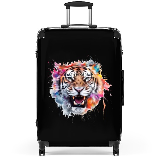 Grafitti Tiger Suitcases