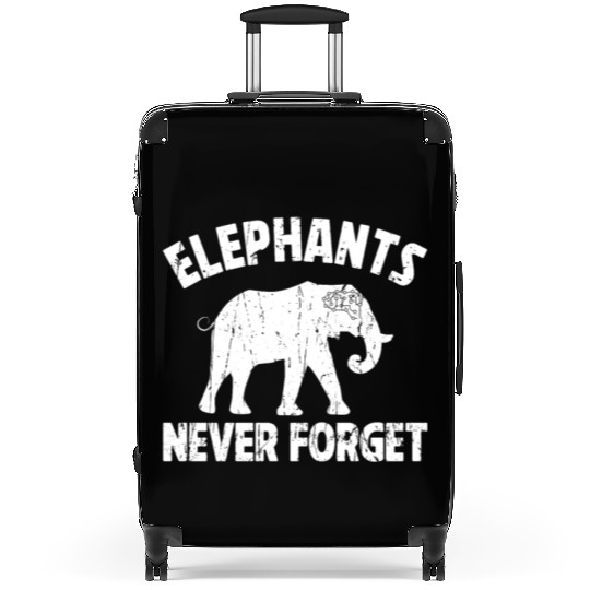 Elephants Never Forget - Elephant Suitcases