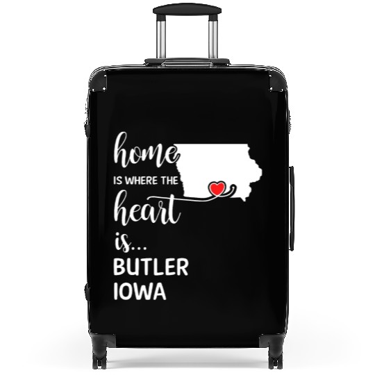 Butler County Iowa Is Where My Heart Is Gift Suitcases