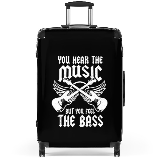 Bass Guitar Player Bassist Funny Gift Suitcases