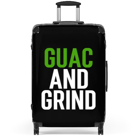 Guac and Grind Avocado Gym Suitcases