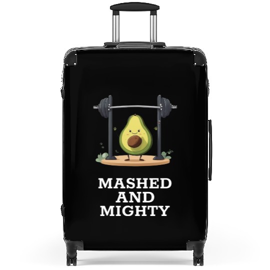Mashed and Mighty Avocado Gym Suitcases