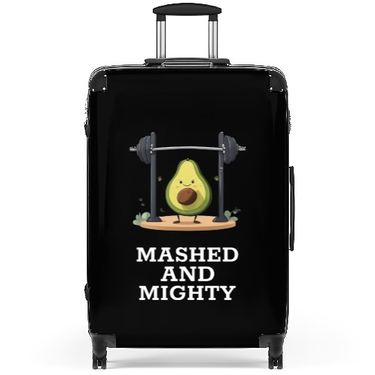 Mashed and Mighty Avocado Gym Suitcases