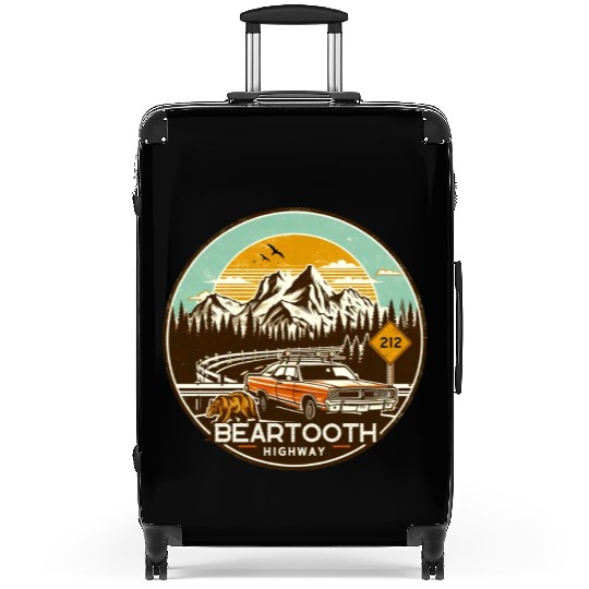 Beartooth Highway US 212 Suitcases