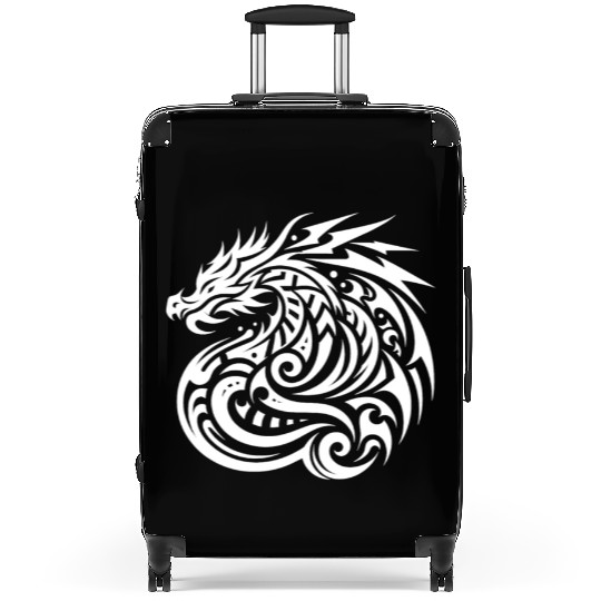 Dragon T Tattoo Artistic Symbol Design Suitcases