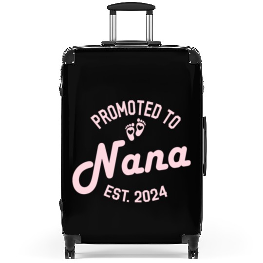 Promoted to Nana Est 2024 Suitcases