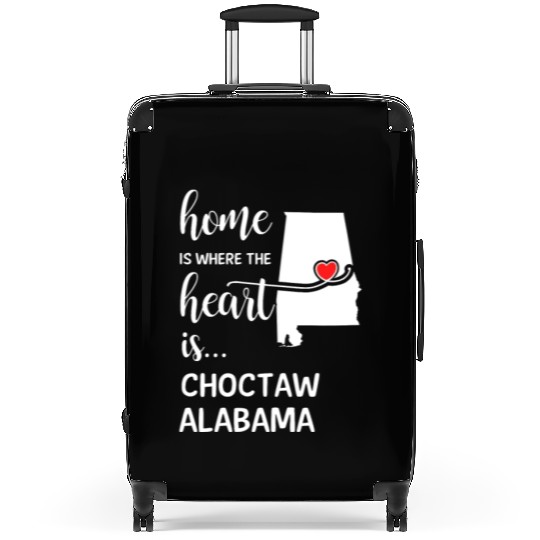 Choctaw County Albm Is Where My Heart Is Cool Suitcases