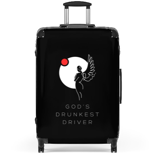 God's Drunkest Driver Suitcases
