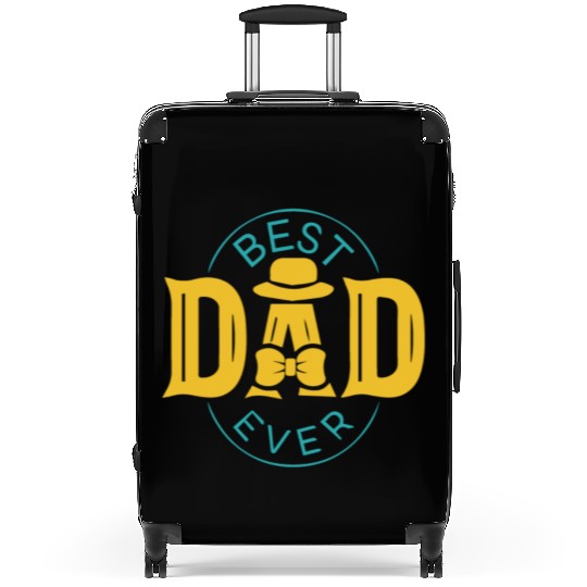 best dad ever Suitcases