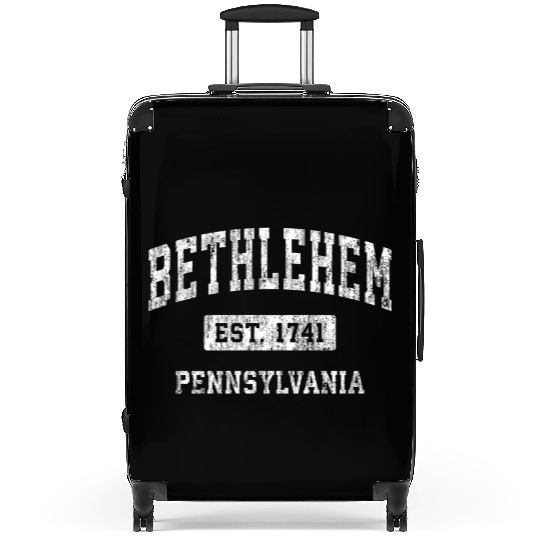 Bethlehem Pennsylvania Pa Established Sports Suitcases