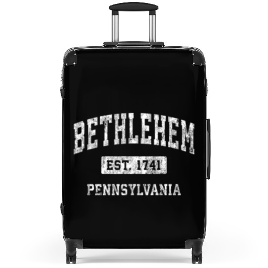 Bethlehem Pennsylvania Pa Established Sports Suitcases