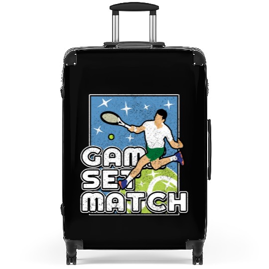 Game Set Match Tennis Lover Suitcases