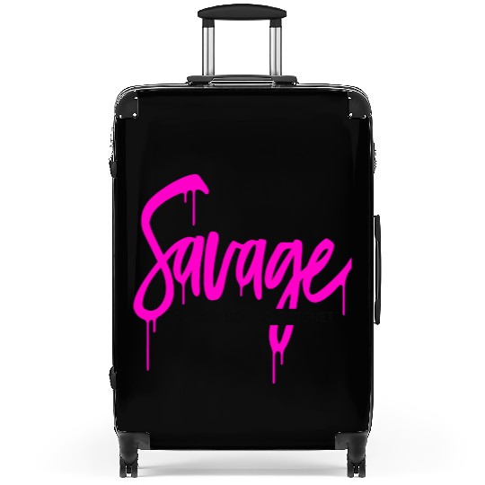 Savage classy bougie ratchet Suitcases