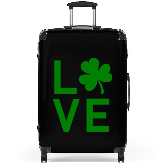 Irish Clover LOVE Suitcases