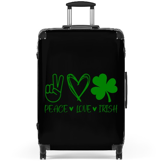 Irish Pace Love Clover Suitcases