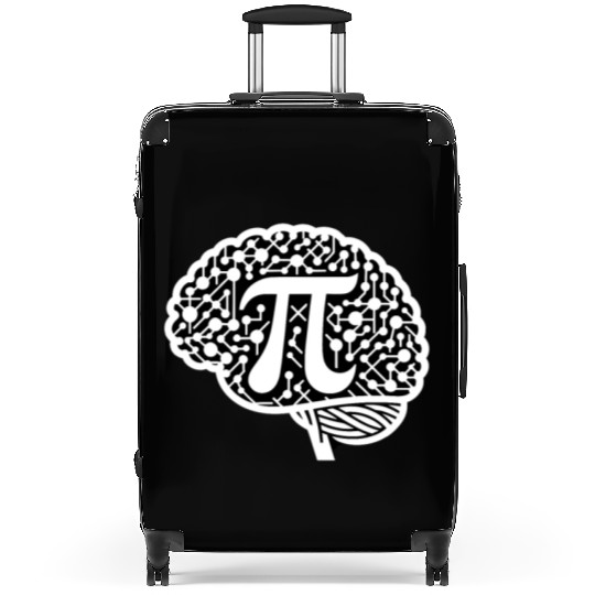 Funny Pi Day 2024 3,14 Pi Number Symbol Math Suitcases