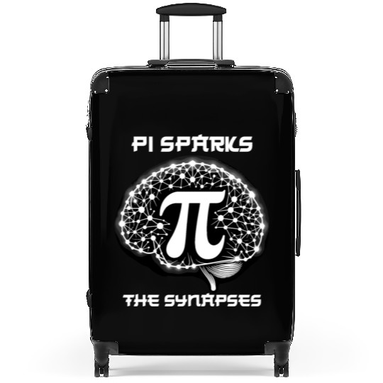 Funny Pi Day 2024 3,14 Pi Number Symbol Math Suitcases
