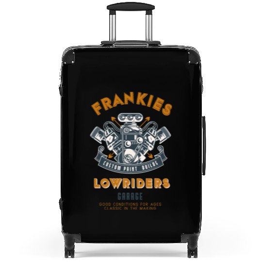 Frankie's Lowrider Haven Suitcases