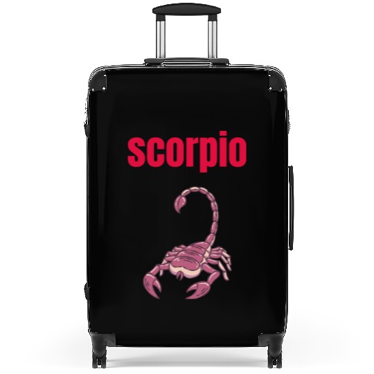 Scorpio Zodiac Sign, Astrology, Horoscope Suitcases