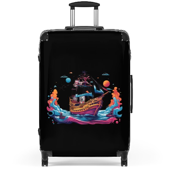 Pirate Ship 2 Suitcases