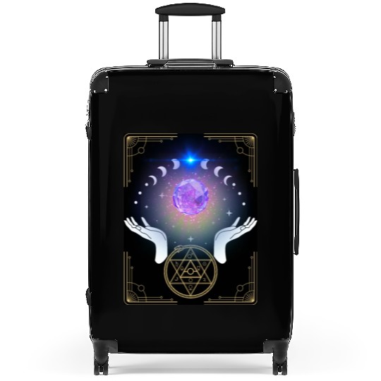 Witch Crystal Suitcases
