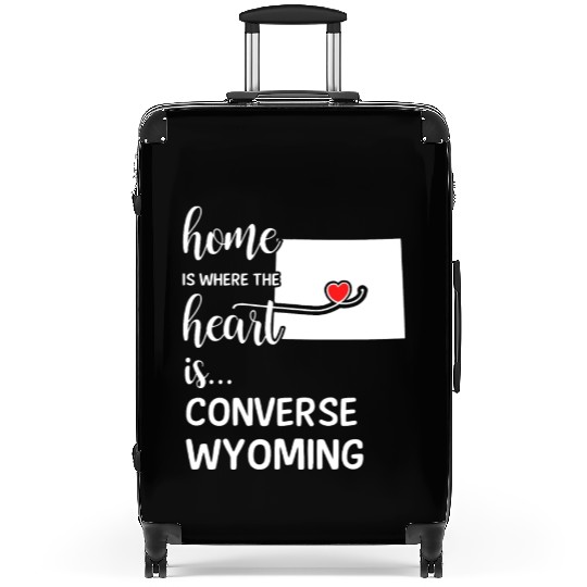 Converse County Wyoming Is Where My Heart IsGift Suitcases