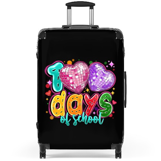 100 Days Of School Suitcases
