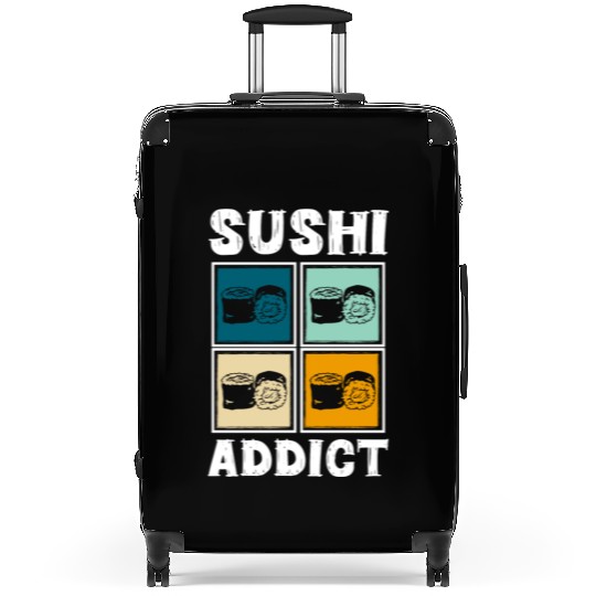Sushi Delicious Kawaii Cuisine Suitcases