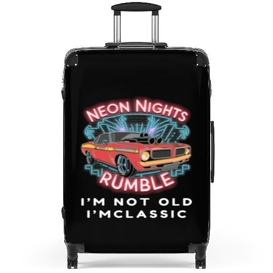 Statement of Classic Confidence Apparel- Hot Rod Suitcases