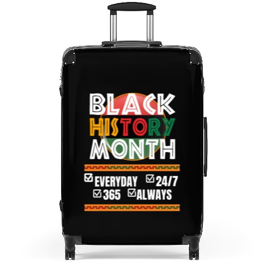 Celebrating Black History Daily 24/7. Suitcases