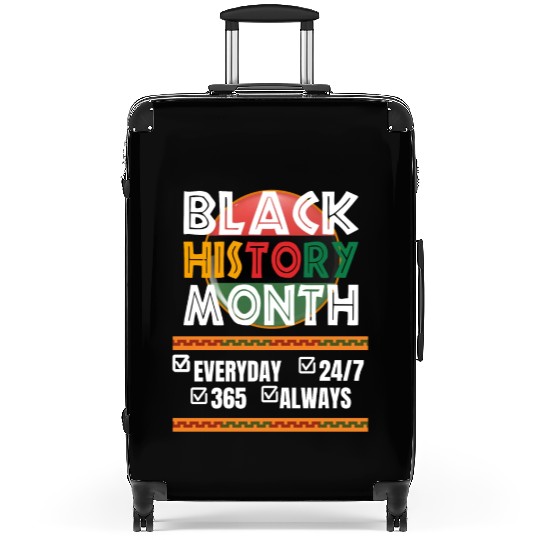 Celebrating Black History Daily 24/7. Suitcases