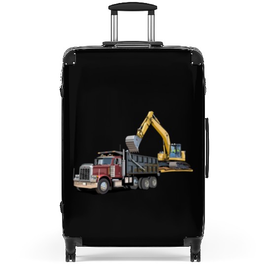 Dump Truck and Excavator Suitcases