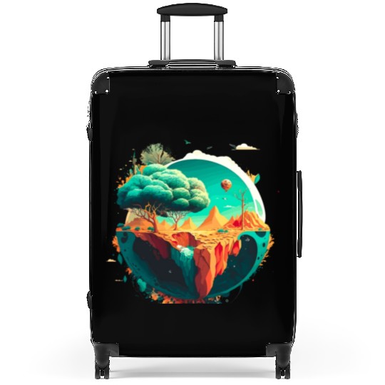 Green Earth Vibes: Eco-Friendly Suitcases