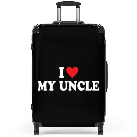 I Love My Uncle Suitcases