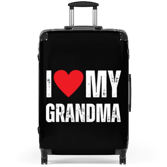 I Love My Grandma Suitcases