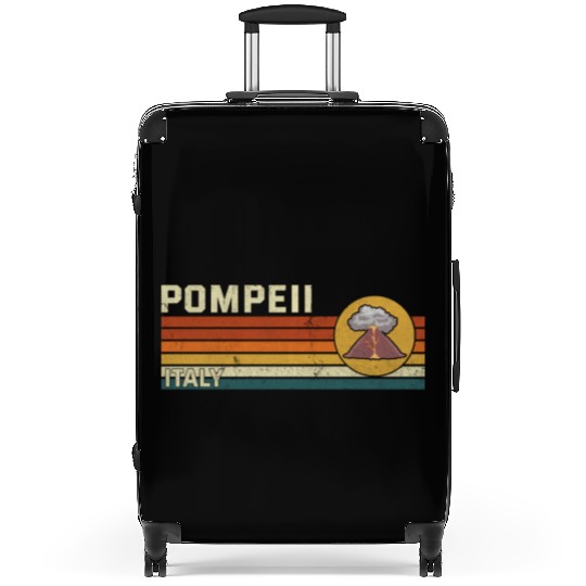 Pompeii Italy Vintage Volcanic Eruption Gift Suitcases