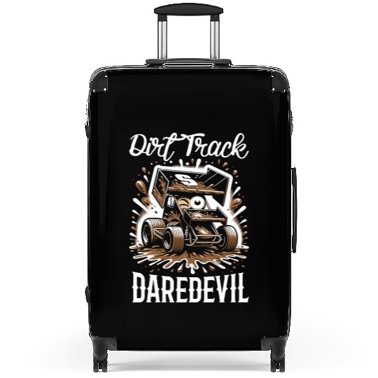 Sprint Car Mom Dirt Track Racing Racing Race Day Suitcases