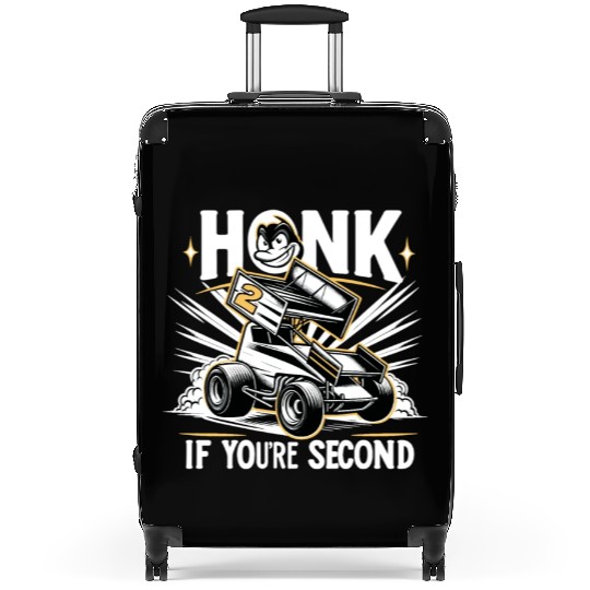 Sprint Car Mom Dirt Track Racing Racing Race Day Suitcases