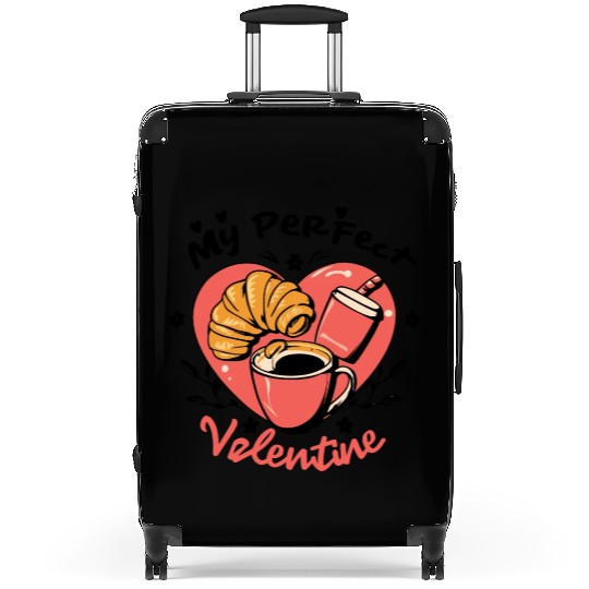 Coffee and Croissant | My Perfect Valentine Suitcases