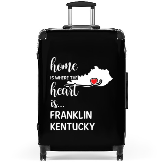Franklin County Kentucky Is Where My Heart Is Gift Suitcases