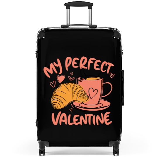 Coffee and Croissant | My Perfect Valentine Suitcases