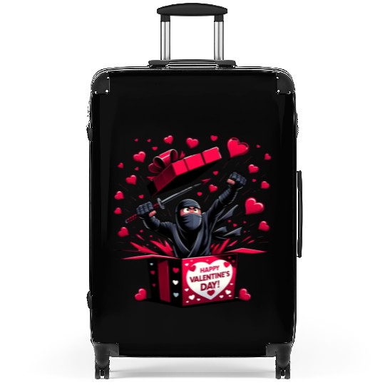 Ninja Valentine Surprise Suitcases