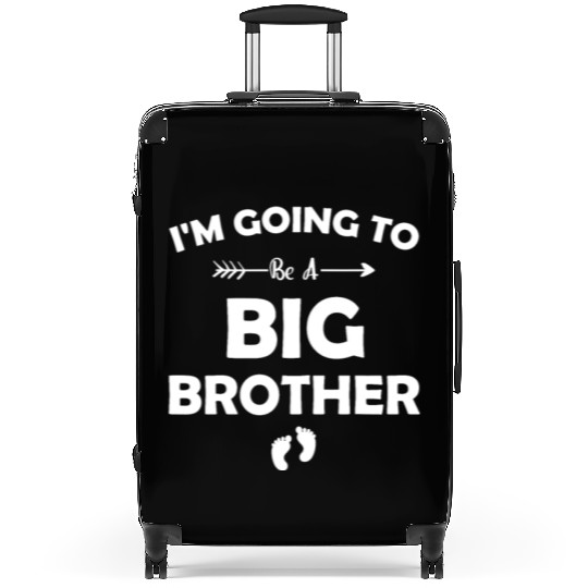 Baby and Birth Announcement I'am Going To Be A Suitcases