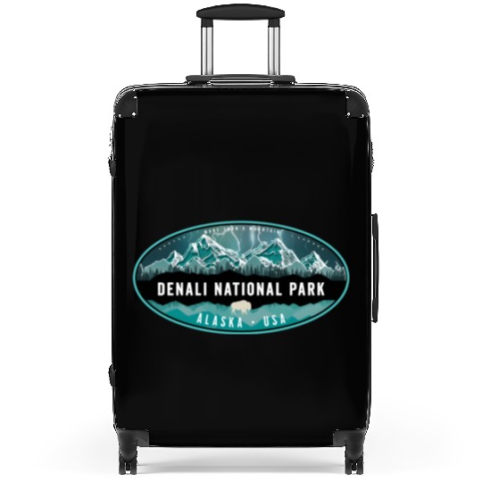 Denali National Park Alaska Hiking Camg Suitcases