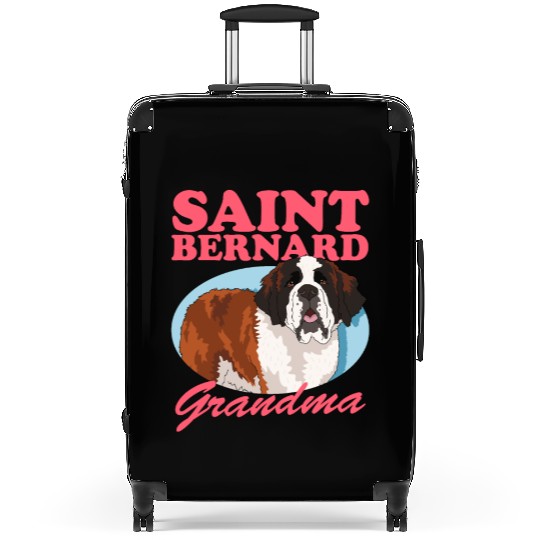 St. Bernhard Dog Saint Bernard Grandma Suitcases
