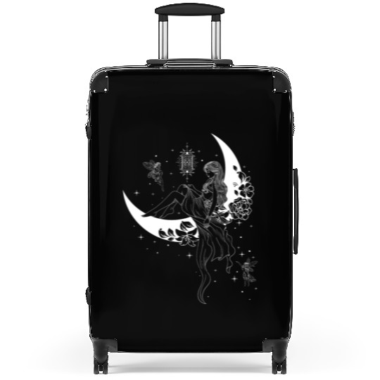 Fairy Fairycore Moon Crescent Moon Suitcases