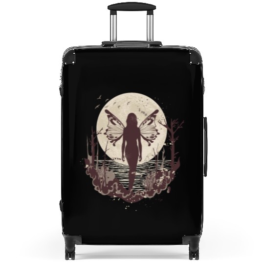Fairy Fairycore Moon Fairy Suitcases